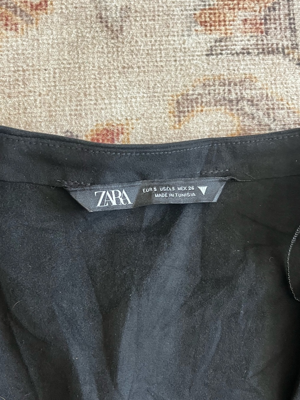 Zara Black Wrap Romper Jumpsuit - Picture 5 of 7